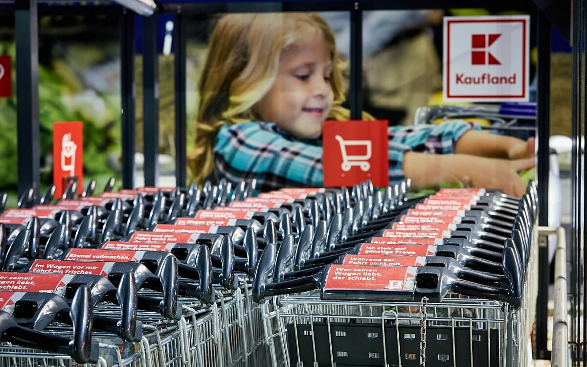 Ein Symbolbild für einen Kaufland Einkaufsmarkt Ein Symbolbild für einen Kaufland Einkaufsmarkt